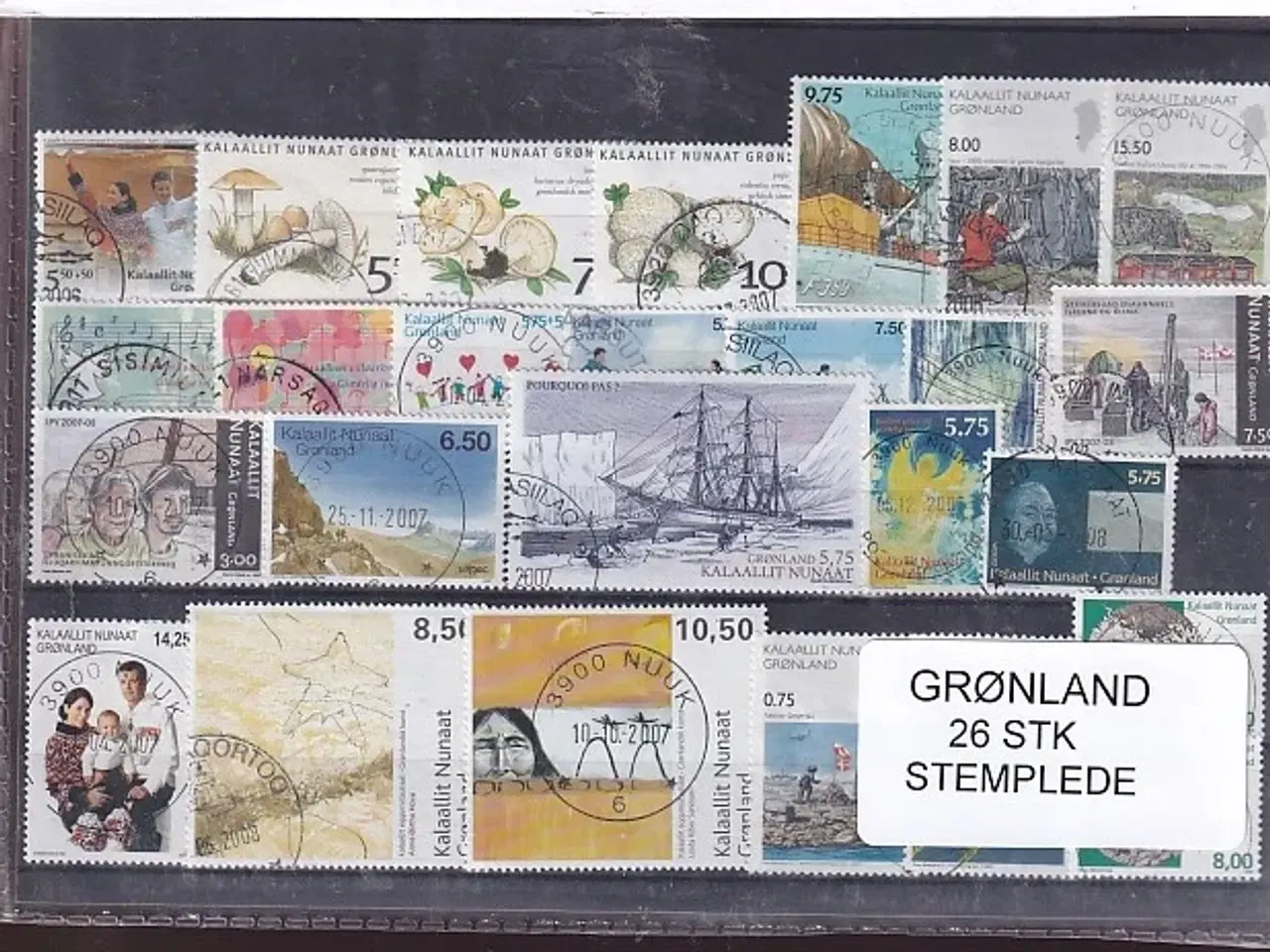 Billede 1 - Grønland - 26 Stk. - Stemplet