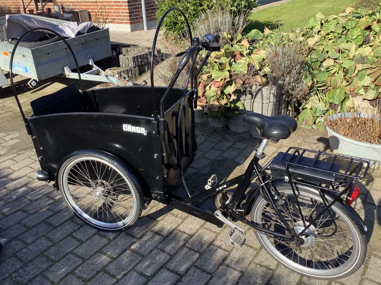 Billede 3 - Til opslagstavlen! Ny sæson. Lej vores el-ladcykel