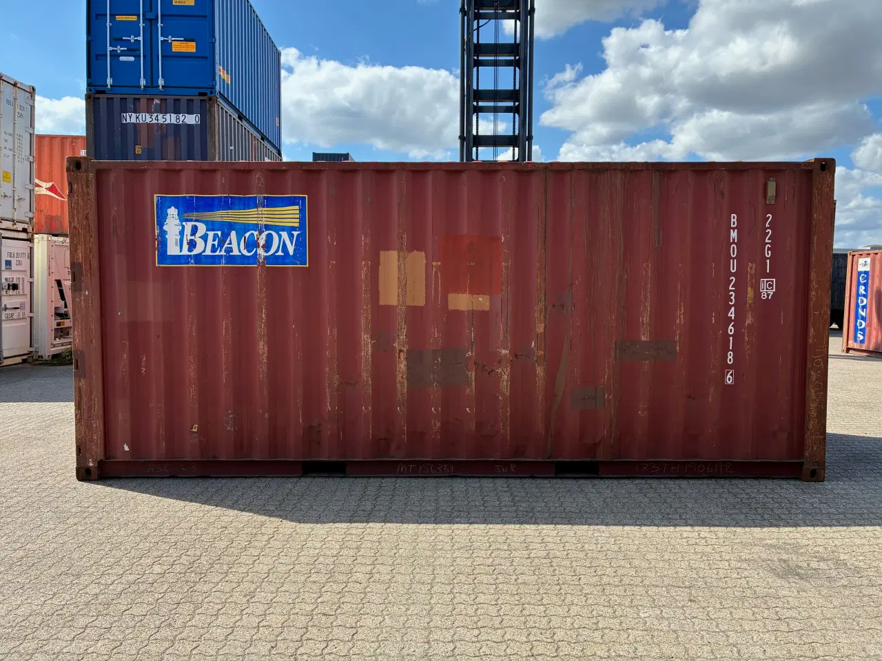 Billede 3 - 20 fods Container- ID: BMOU 234618-6