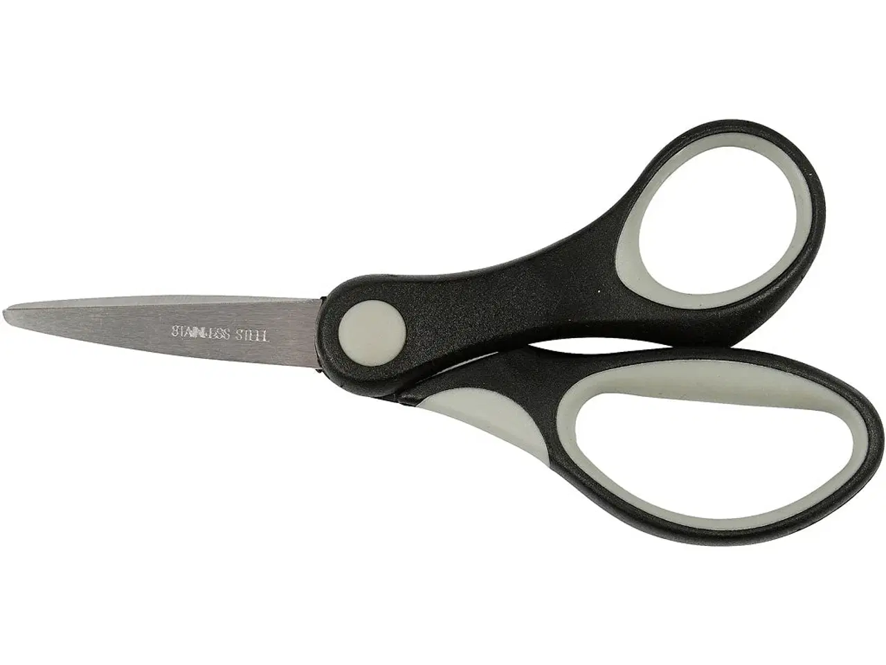 Billede 1 - Børnesaks 13 cm med Softgrip - Sikker og komfortabel