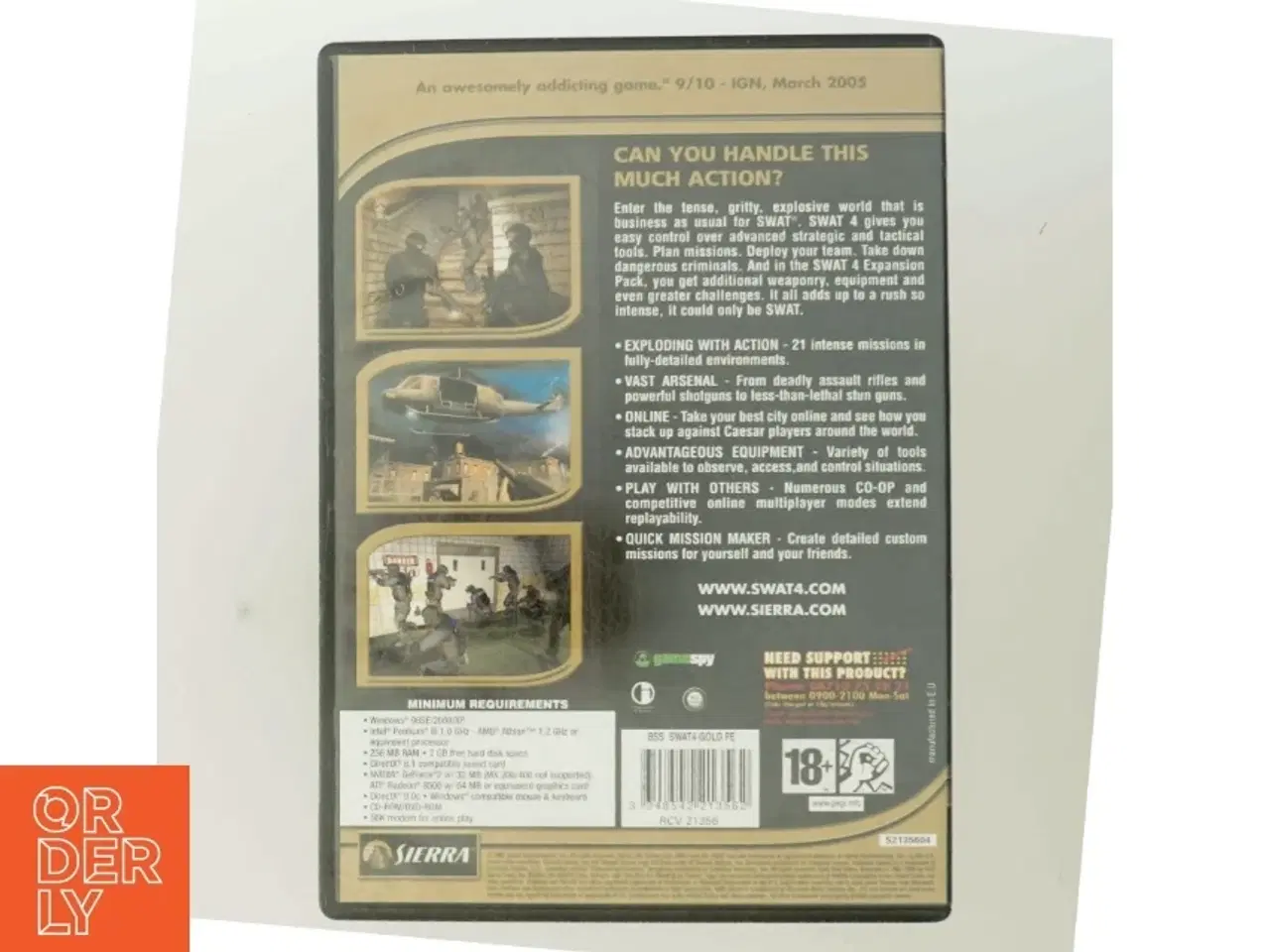Billede 3 - SWAT 4 Gold Edition PC-spil fra Sierra