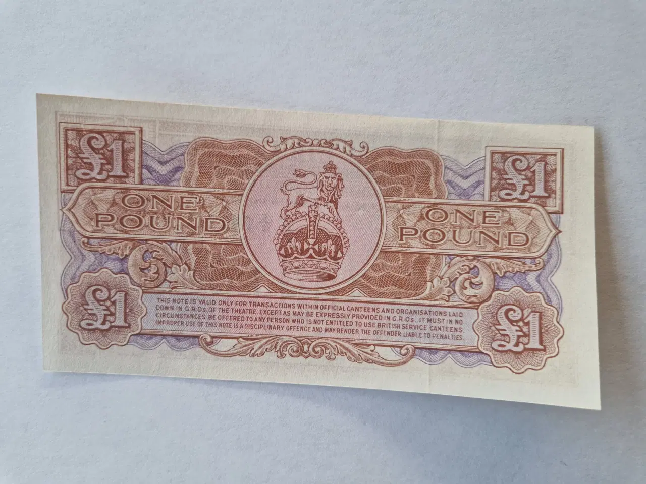 Billede 2 - 1 Pound - British Armed Forces
