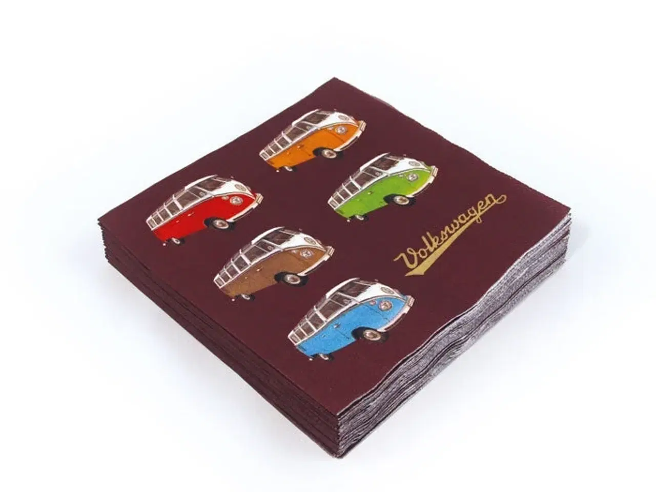 Billede 1 - Servietter, VW bus t1 "samba"