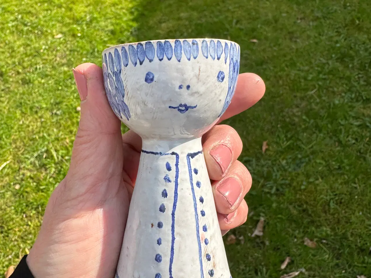 Billede 13 - 4 retro keramik potte damer