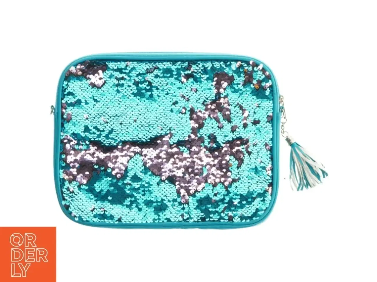 Billede 1 - Computer sleeve med pailletter (str. 29x23 cm)