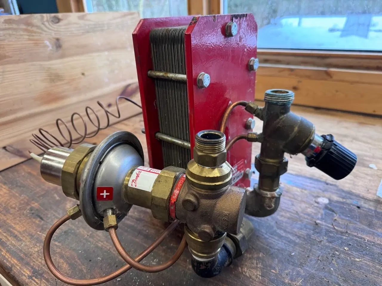 Billede 2 - KVM Con-Heat varmeveksler med blandeventiler