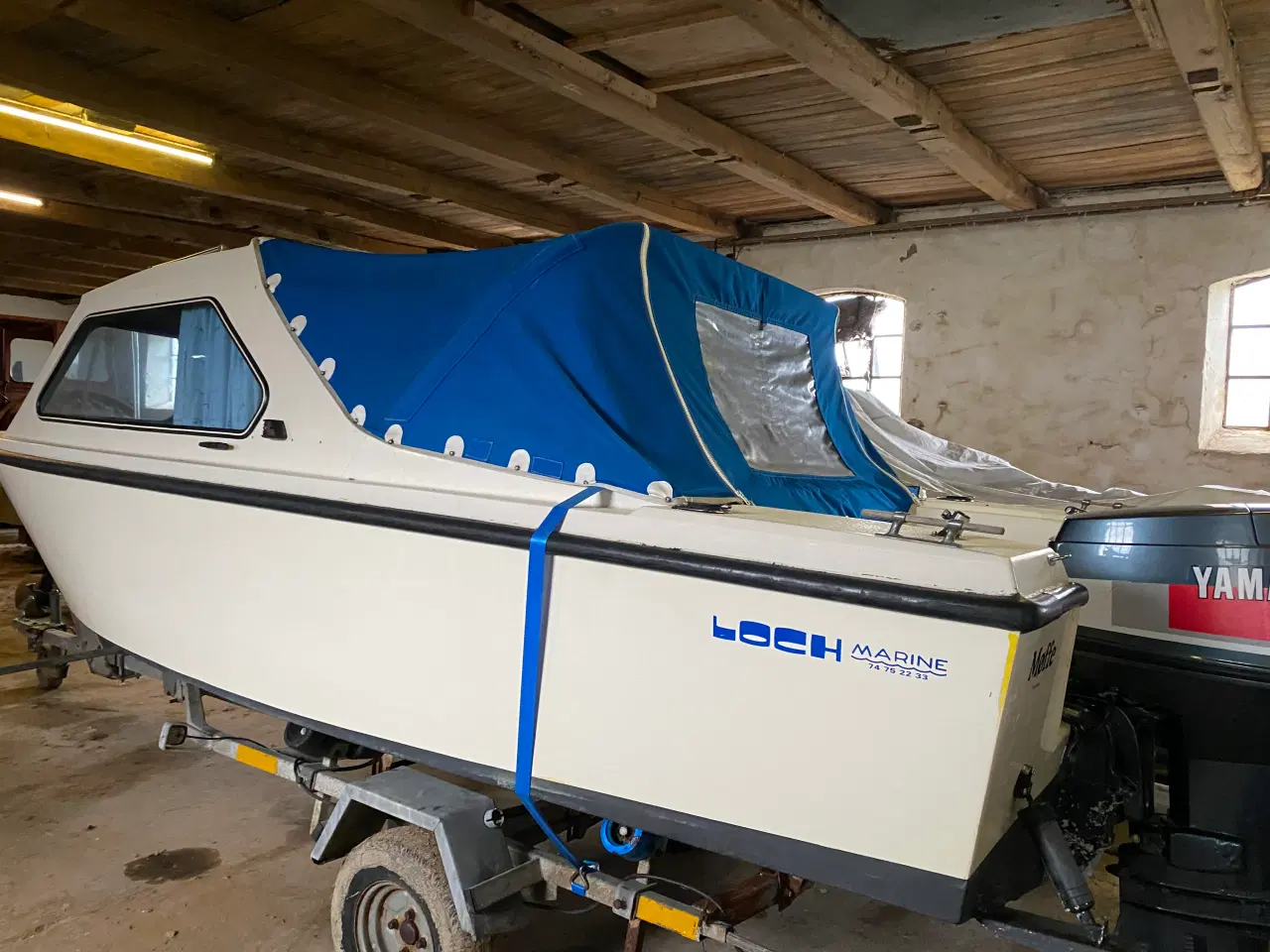 Billede 1 - Motorbåd med trailer 