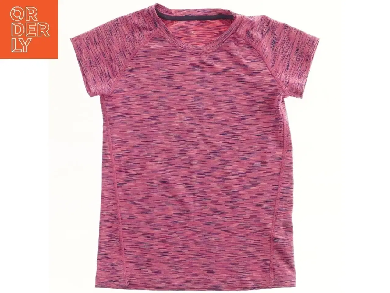 Billede 2 - Kortærmet sportstrøje (str.  længde 48, bryst 34 cm)