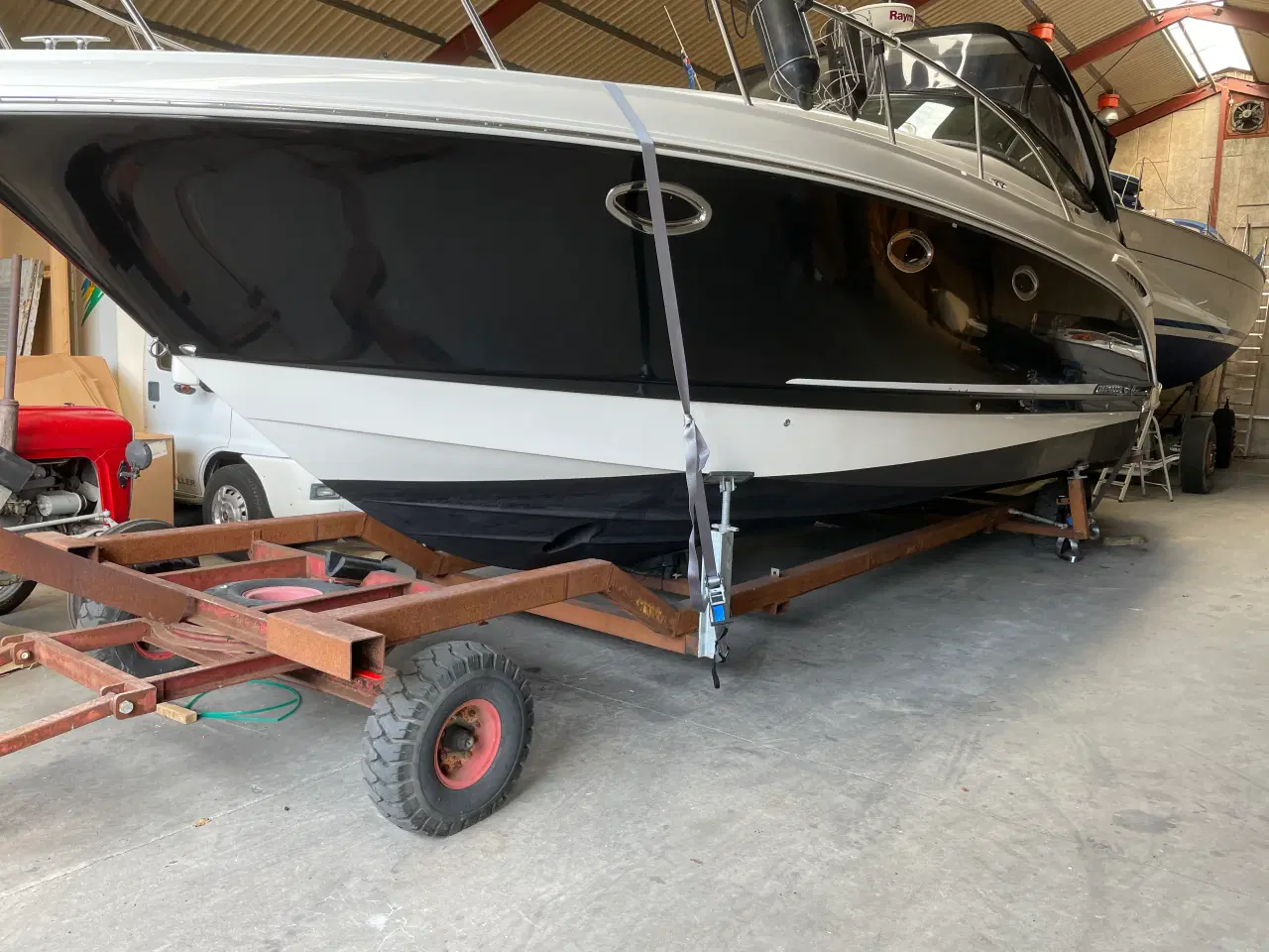 Billede 2 - bådvogn står i Ebeltoft 