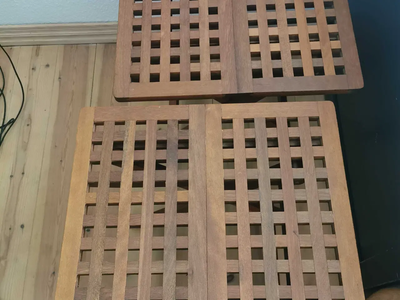 Billede 1 - Ristklapborde / sidebord 