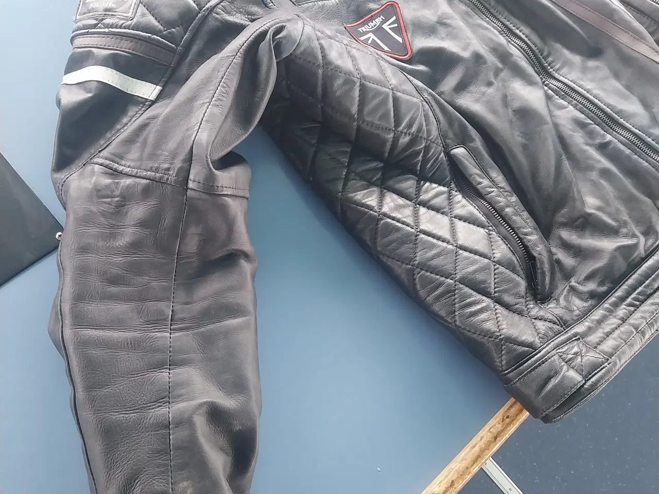 Billede 4 - Motorcykel jakke læder difi