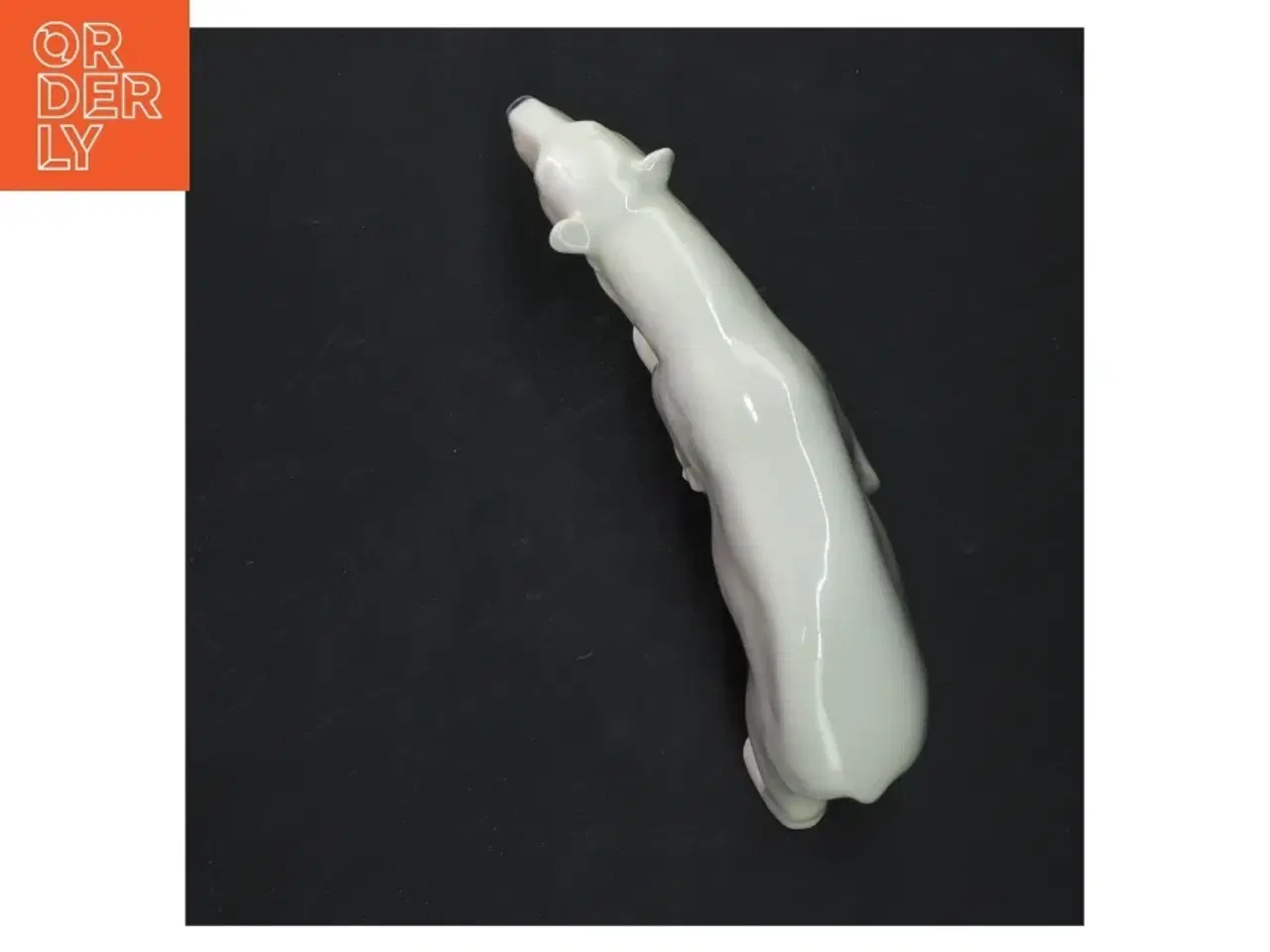 Billede 3 - Porcelæn isbjørn figurine fra Royal Copenhagen (str. 19x8 cm)