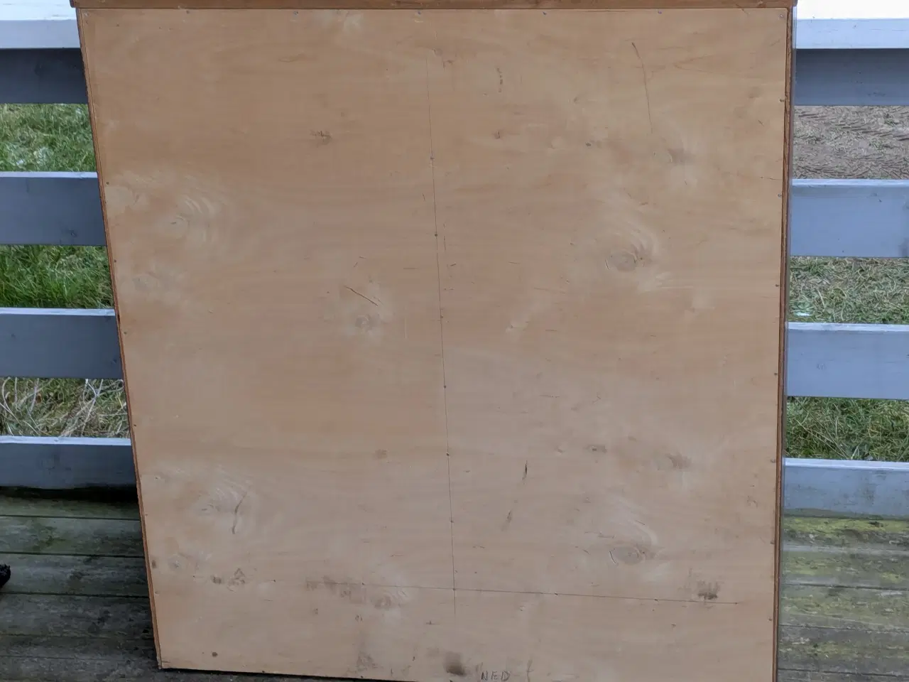 Billede 5 - Retro Arkivskab med 2 jalousi låger.