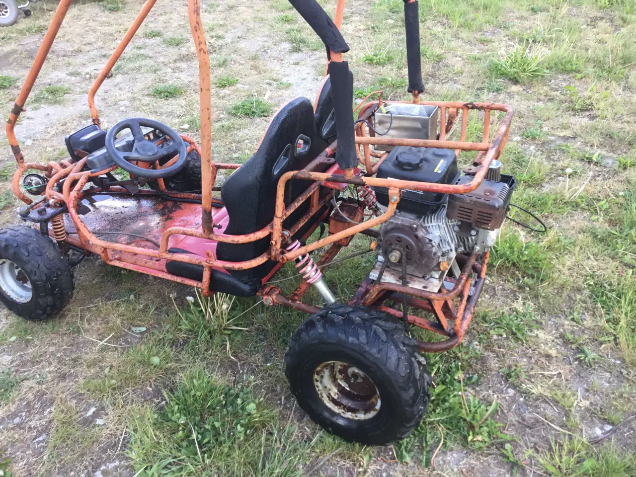 Billede 3 - Børne bocart med nyre motor 