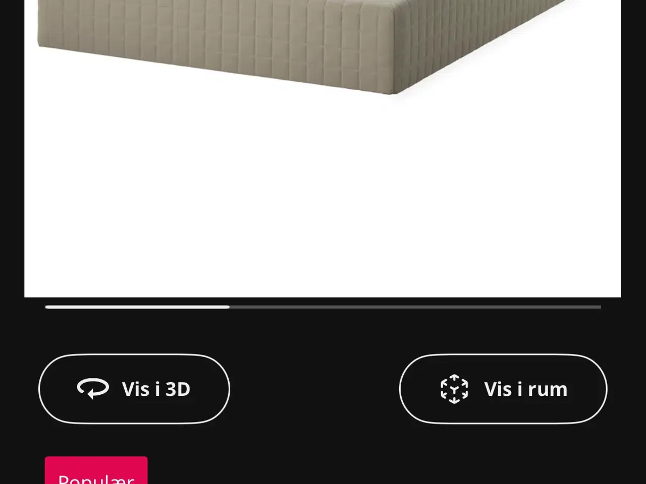 Billede 3 - Boxmadras 140x200 cm