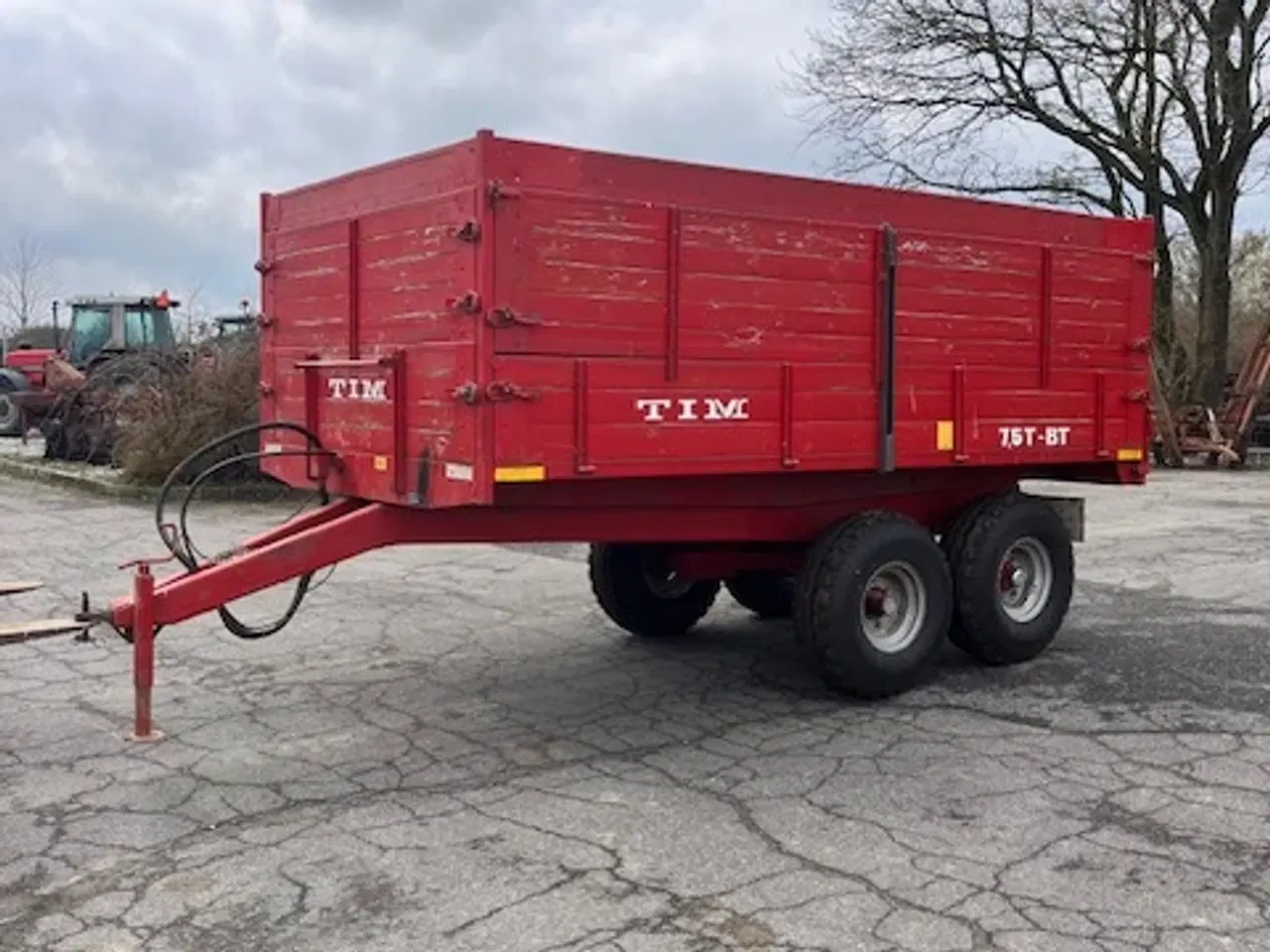 Billede 2 - Velholdt Tim 7,5 ton tipvogn