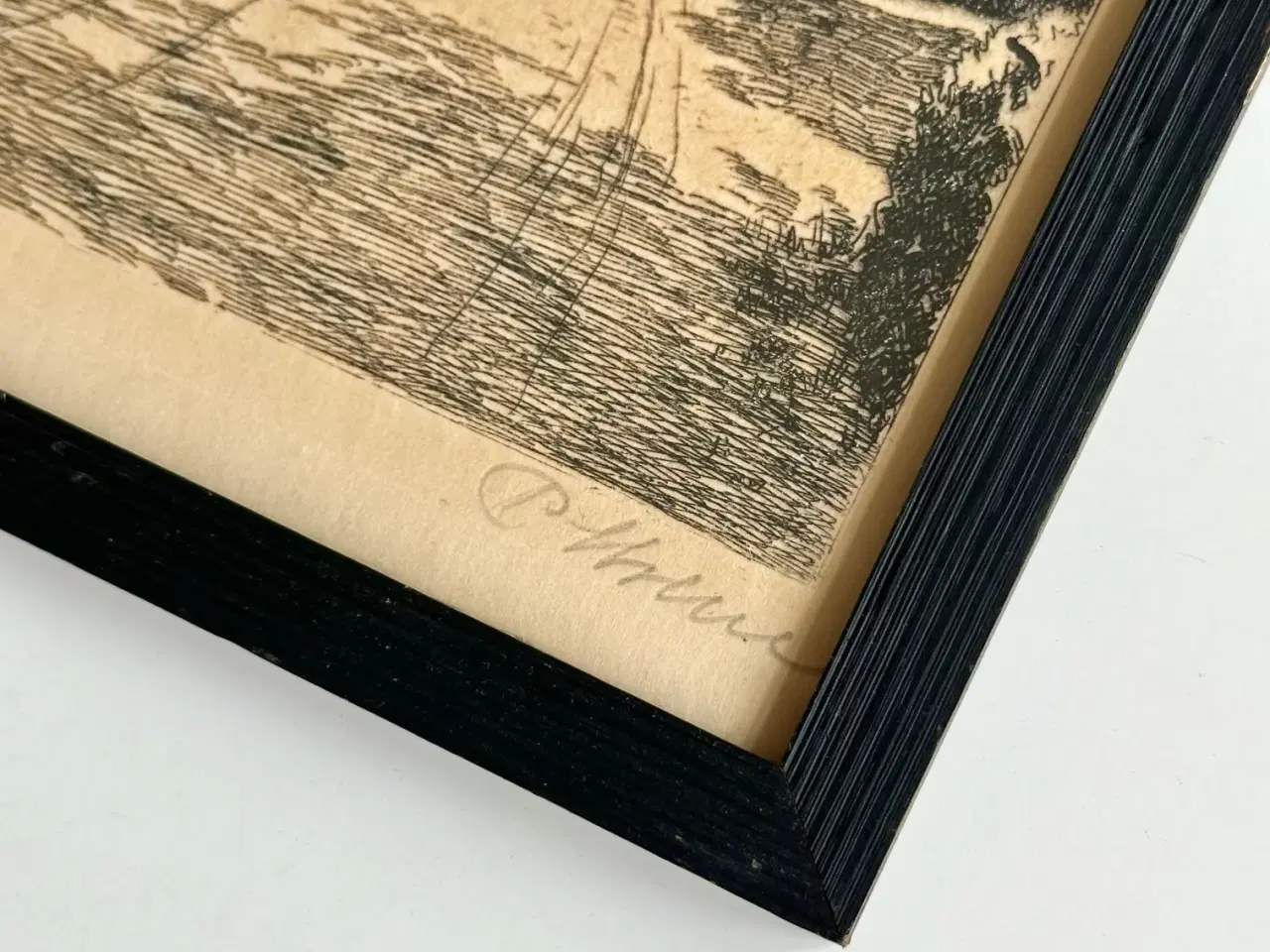 Billede 4 - Original radering, signeret