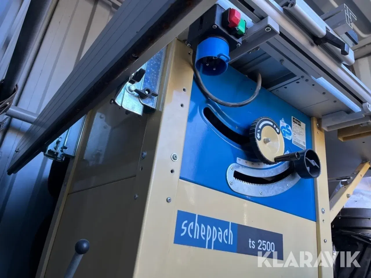 Billede 12 - Rundsav/formatsav med spånsug Scheppach Ts2500
