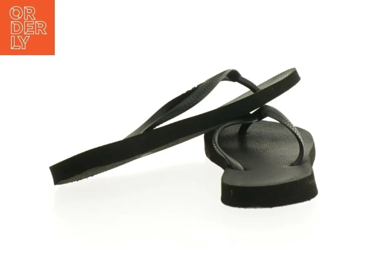 Billede 3 - Bjørn Borg Brugte sorte flip-flops (str. 25 cm)