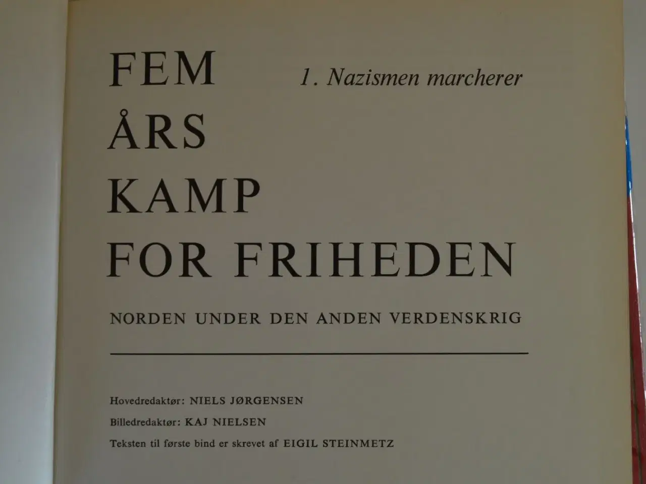 Billede 2 - 5 års kamp for Friheden Niels Jørgensen