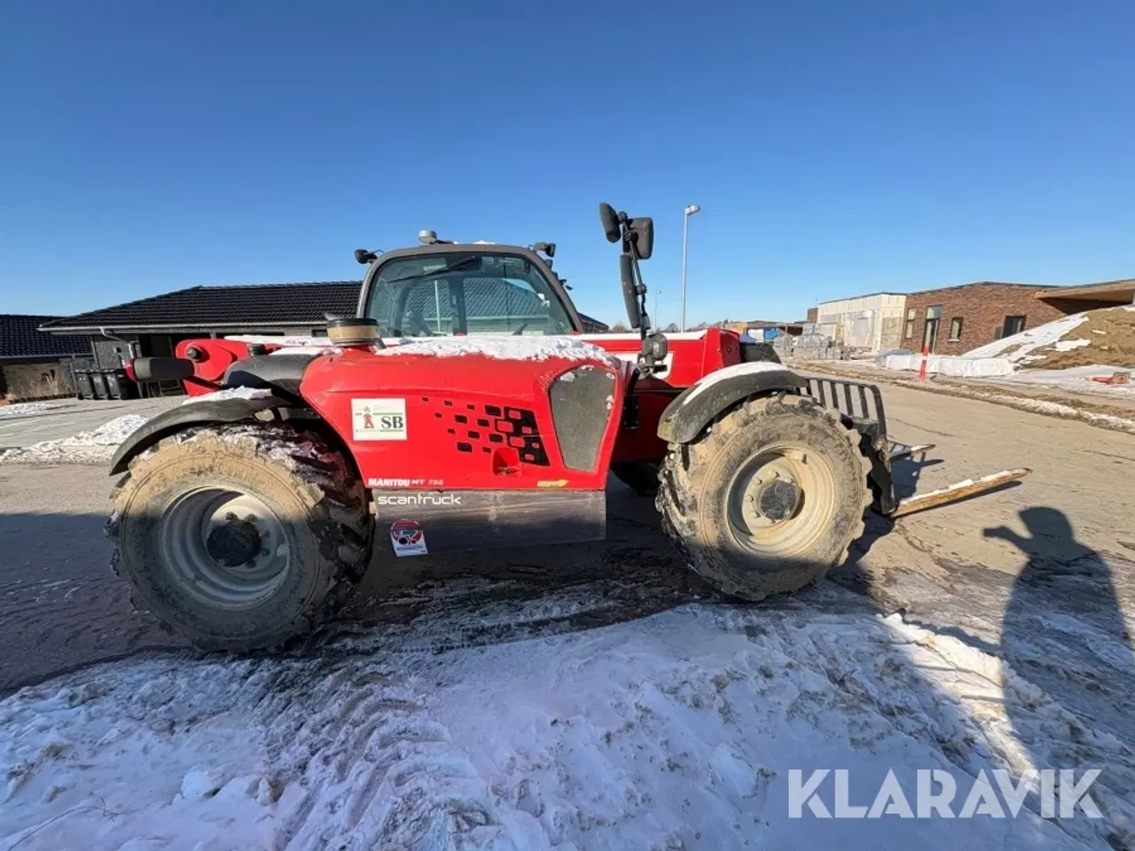 Billede 7 - Teleskoplæsser Manitou MT732 Easy