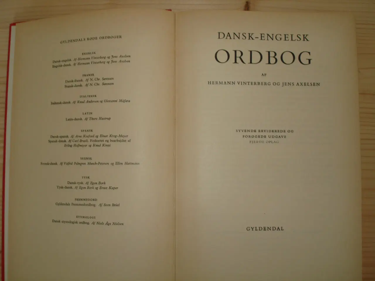 Billede 2 - Gyldendals røde ordbog Dansk-Engelsk