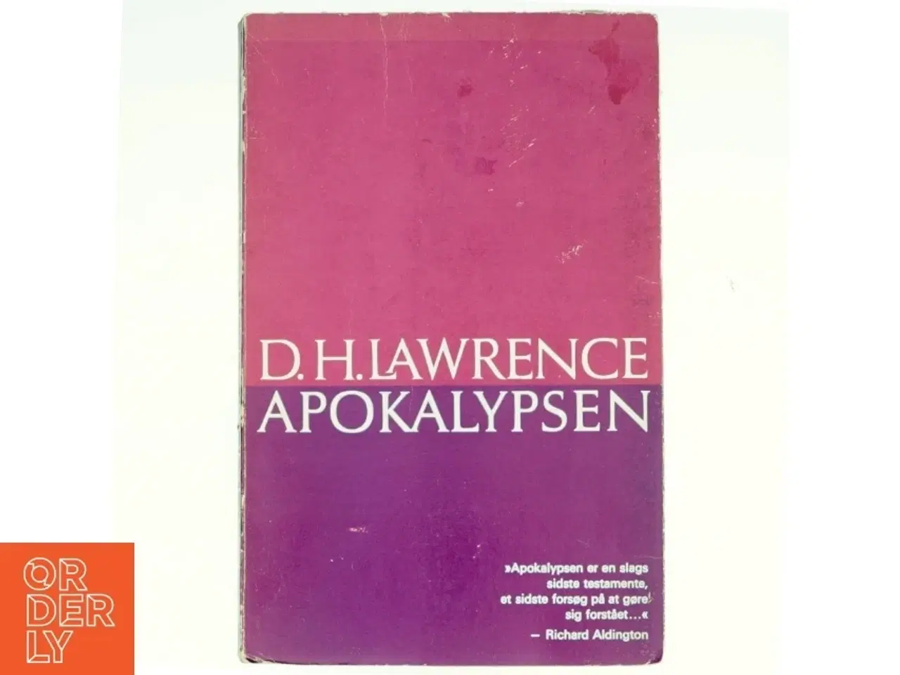 Billede 1 - Apokalypsen af D.H. Lawrence (bog)