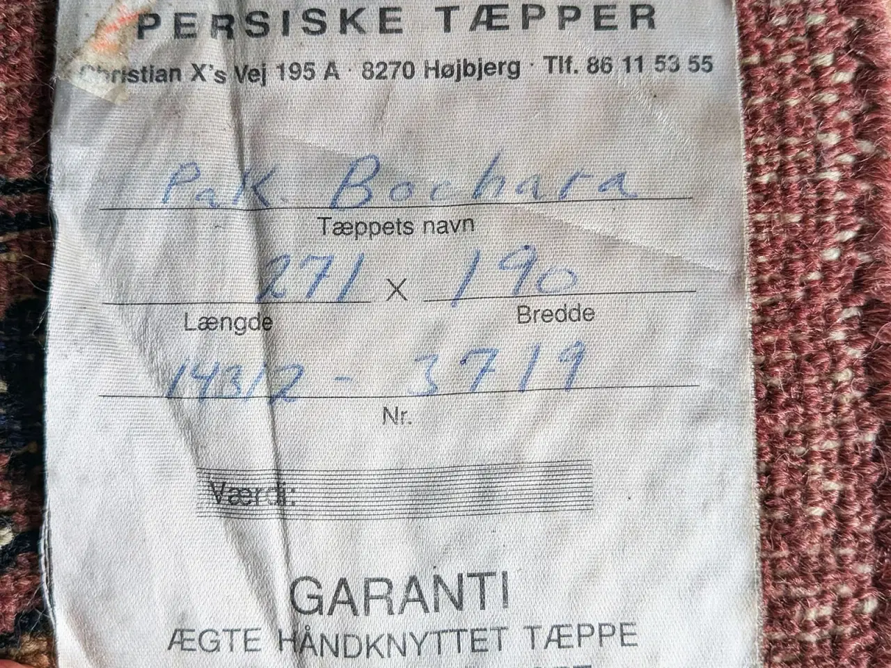 Billede 2 - Ægte tæppe