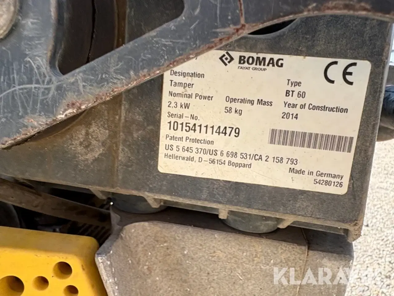 Billede 5 - Jordloppe Bomag BT 60