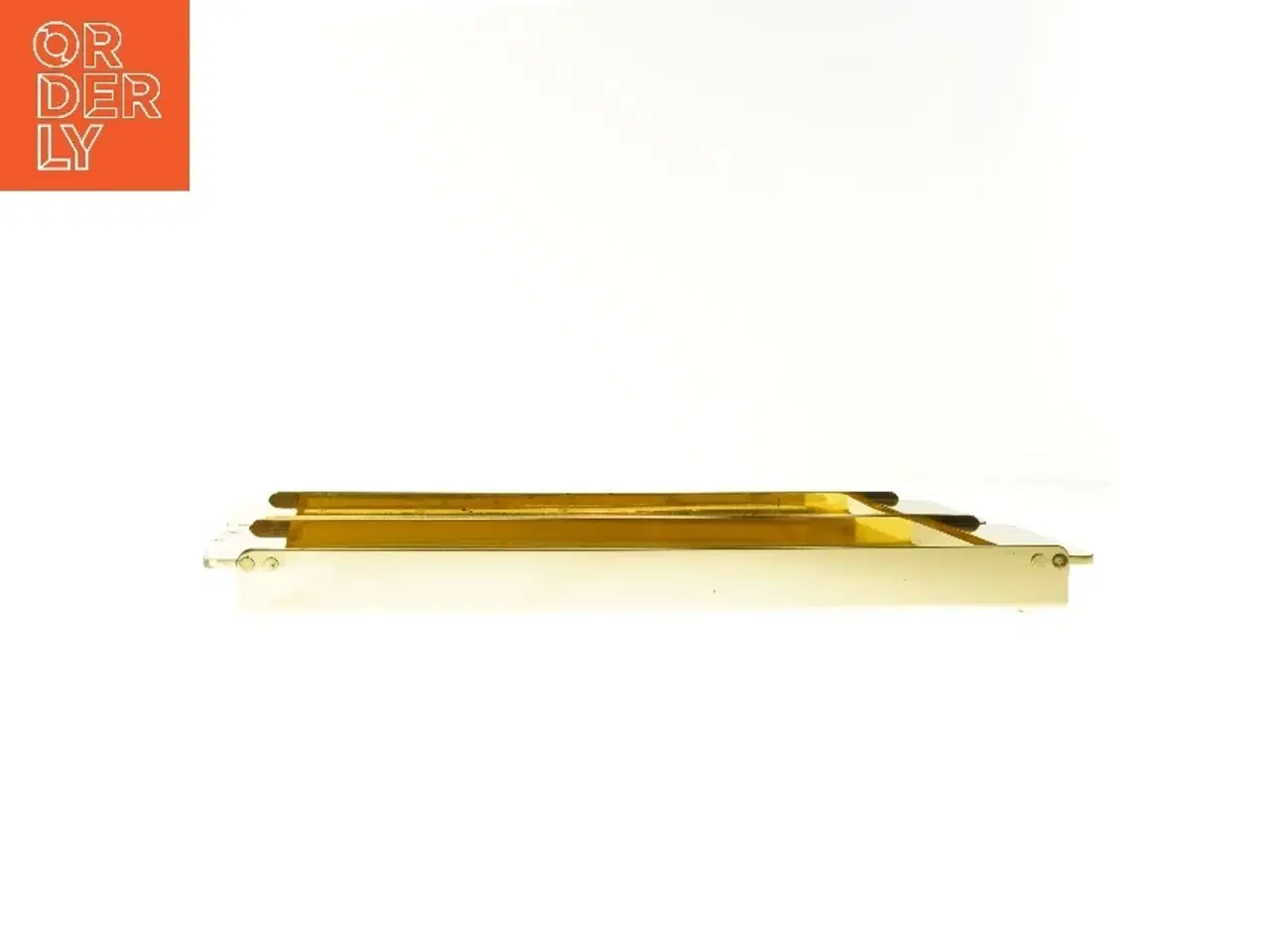 Billede 2 - Messinghænger til musikinstrument (str. 45,5x9,5 cm)