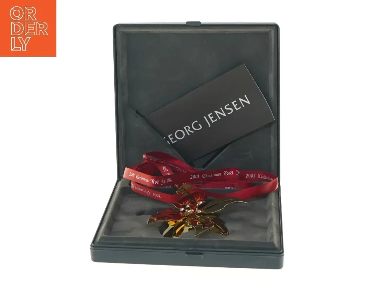 Billede 2 - Georg Jensen julepynt blomst fra Georg Jensen (str. 10 cm)