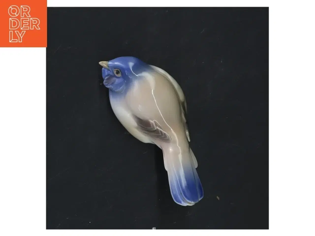 Billede 3 - Keramikfugl figur fra B&G (str. 13x11 cm)