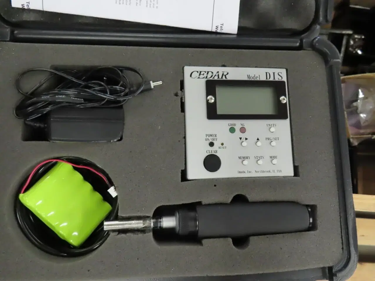 Billede 1 - Torque tester CEDAR DIS