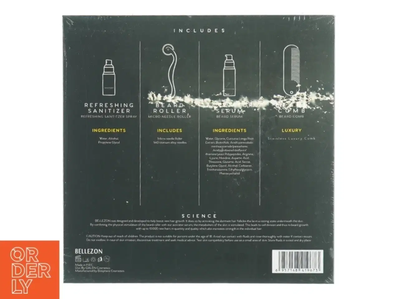 Billede 2 - Beard Growth kit fra Bellezon
