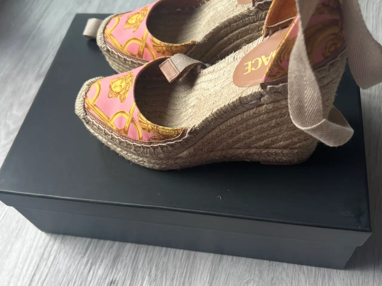 Billede 6 - Versace wedge espadrillers i str. 36