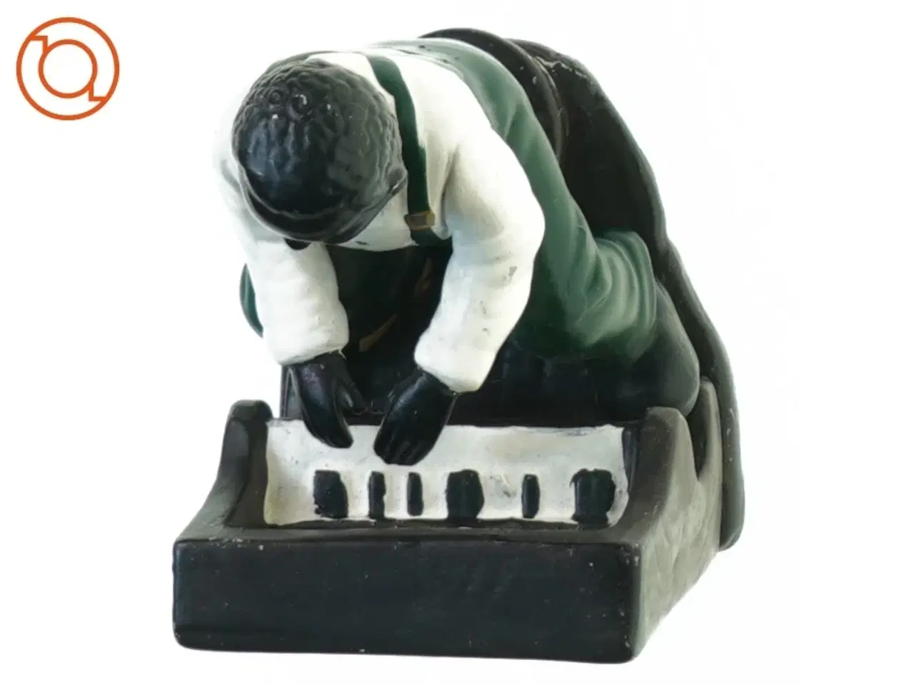 Billede 2 - Figur af jazzpianist (str. 13 x 18 cm)