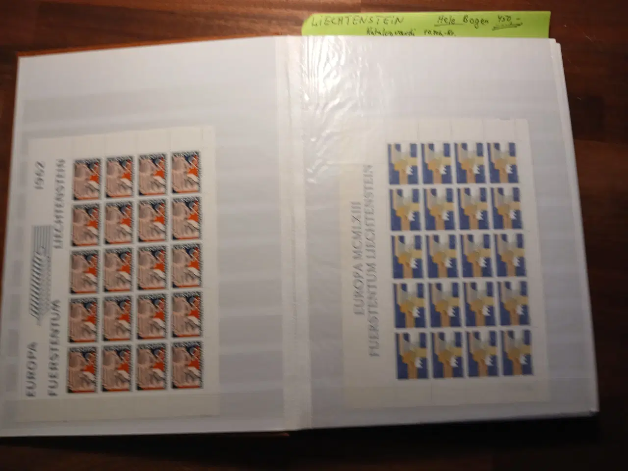 Billede 8 - Lichtenstein, postfrisk, Album med samling, 32 sid