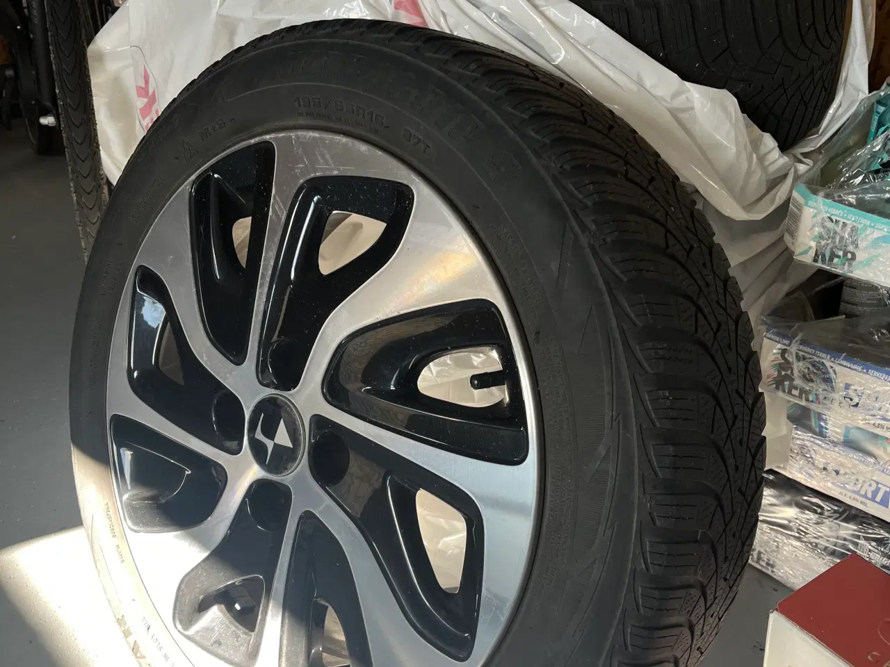 Billede 4 - Original Citroen ds3 alufælge vinterdæk