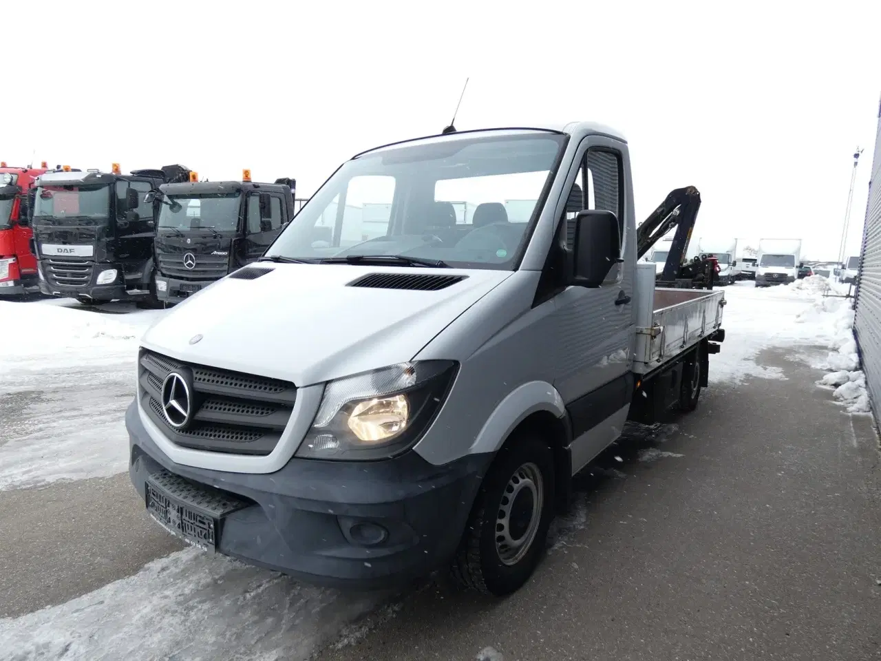 Billede 4 - Mercedes-Benz Sprinter 316 2,1 CDI KRANBIL 163HK Ladv./Chas. Man.