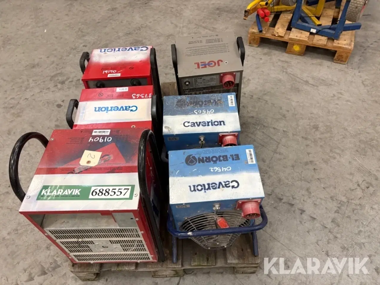 Billede 5 - Varmeblæsere Joel, el Björn og viking 6 styk