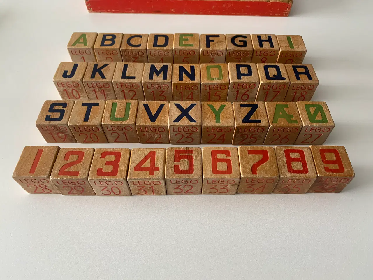 Billede 1 - LEGO klodser, „No 500", i original æske, Danmark, 