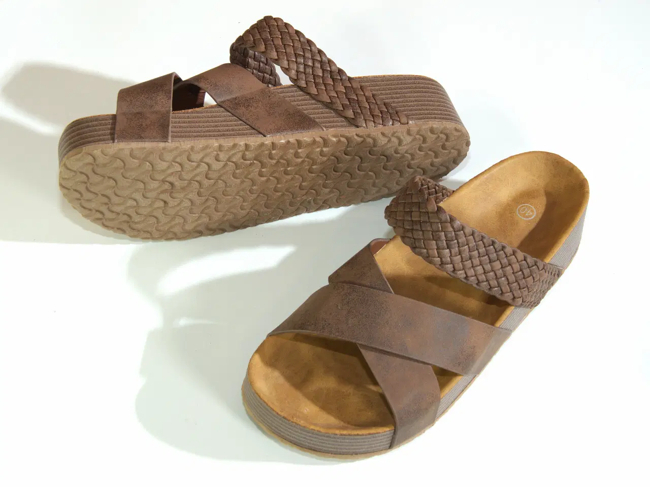 Billede 4 - Solide vintage damesandaler, velholdte.