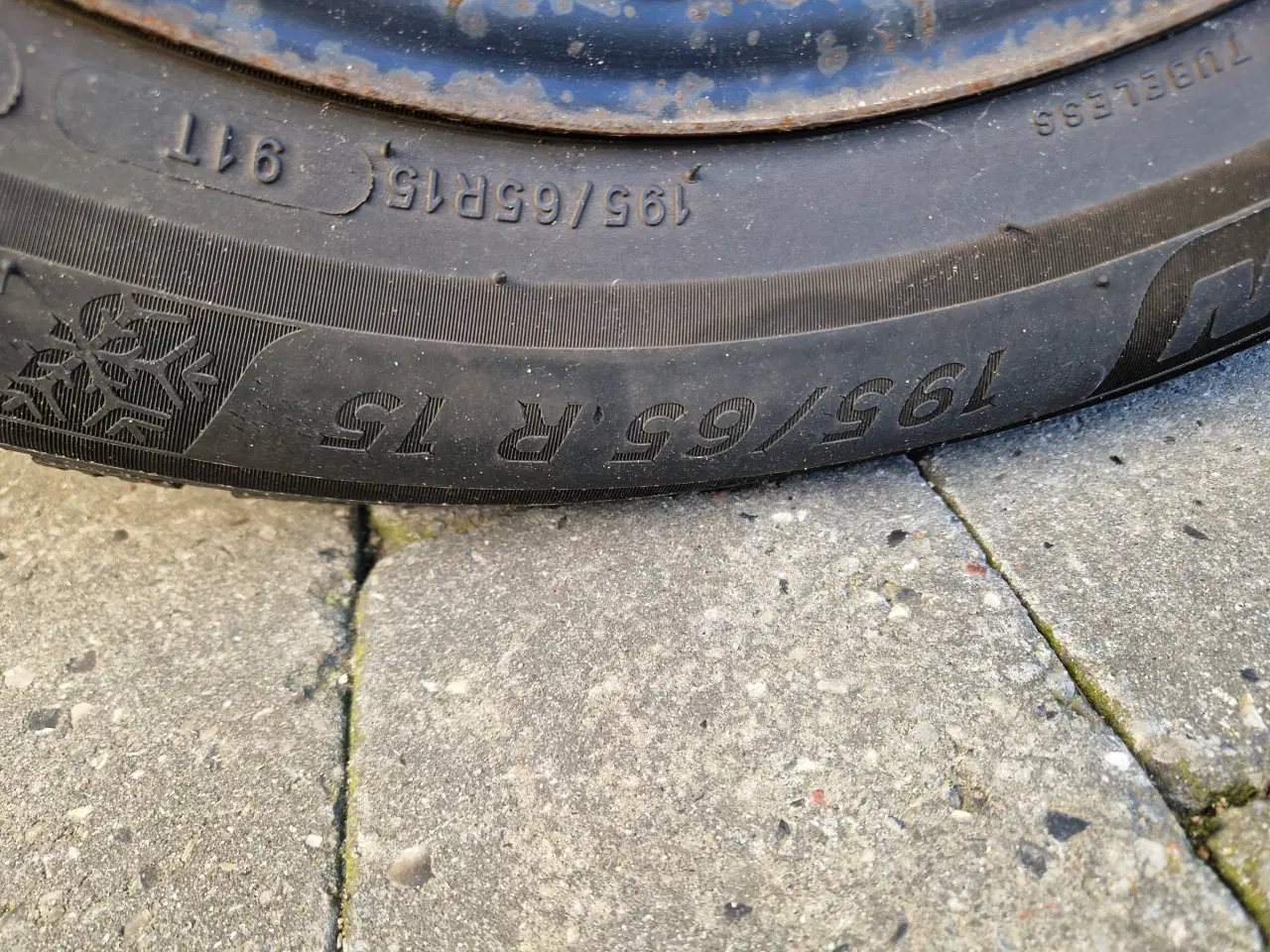 Billede 2 - 4 stk vinterdæk Michelin