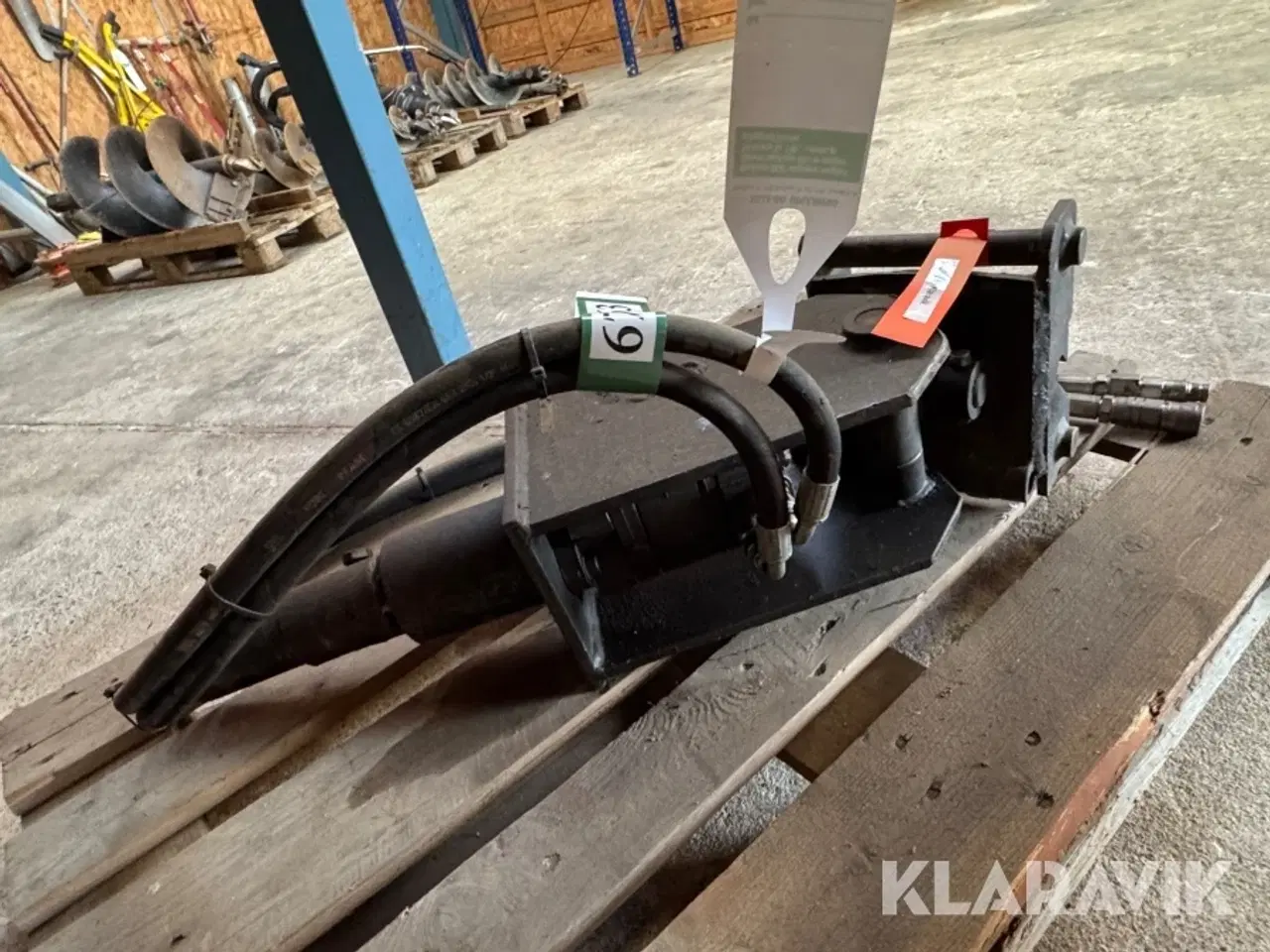 Billede 11 - Hydrauliske jordbor til gravemaskine