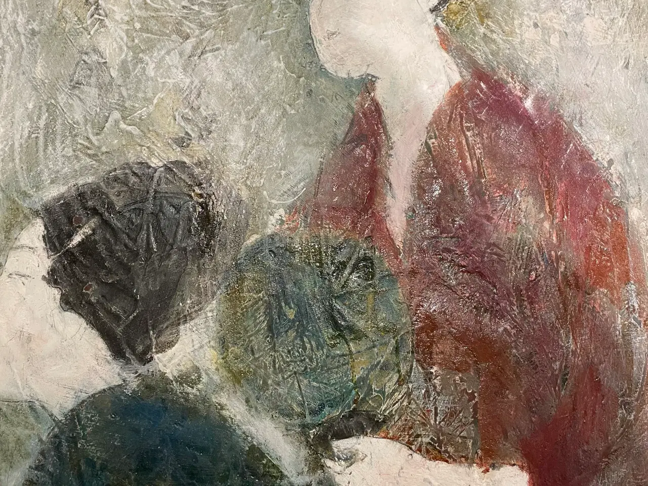 Billede 2 - Maleri med motiv af Kinesiske kvinder 