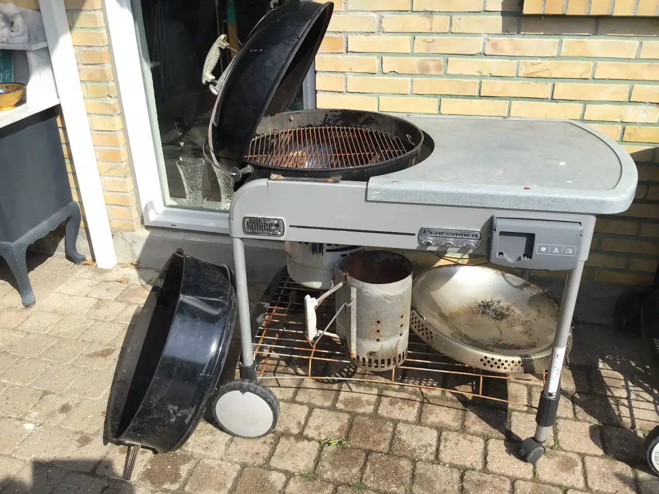 Billede 1 - Weber performer incl wokpande