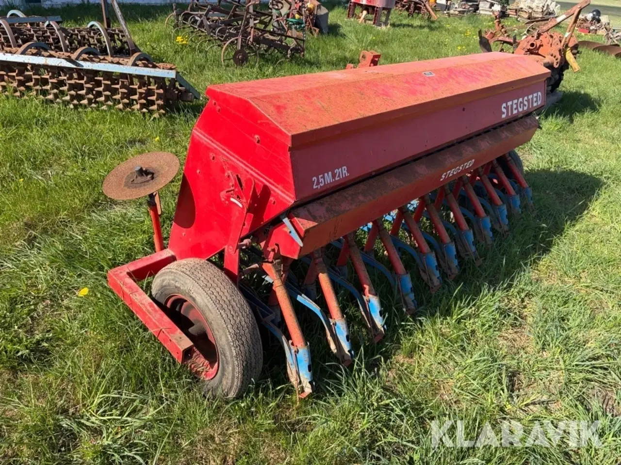 Billede 7 - Såmaskine Stegsted 2.5 M. 21R.