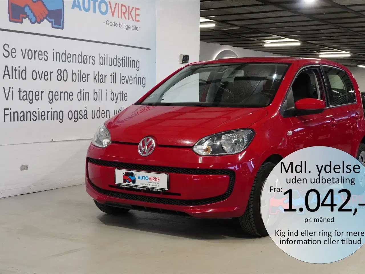 Billede 1 - VW up 1,0 MPI BMT Move 60HK 5d