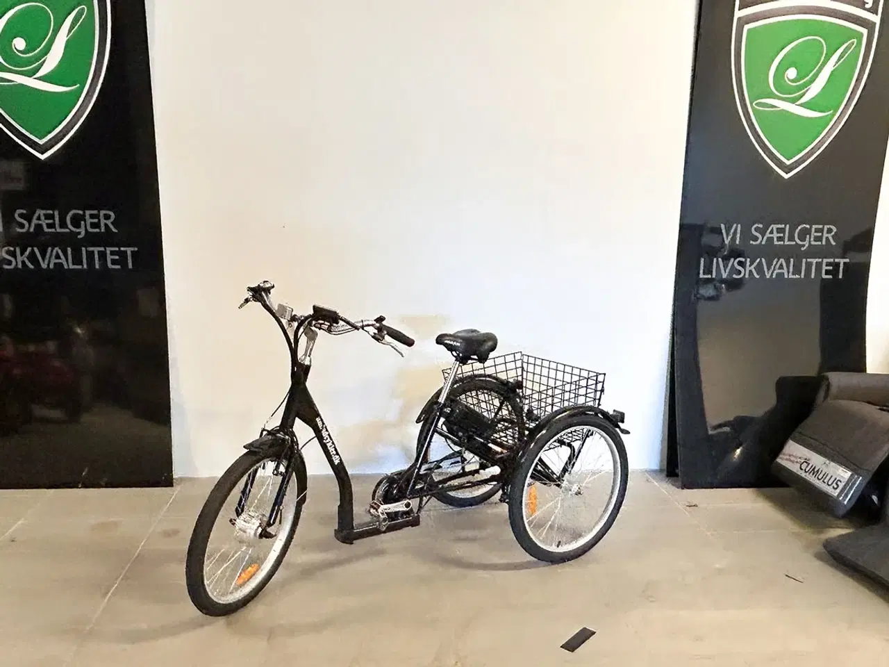 Billede 1 - Amladcykler 3-hjulet el-cykel