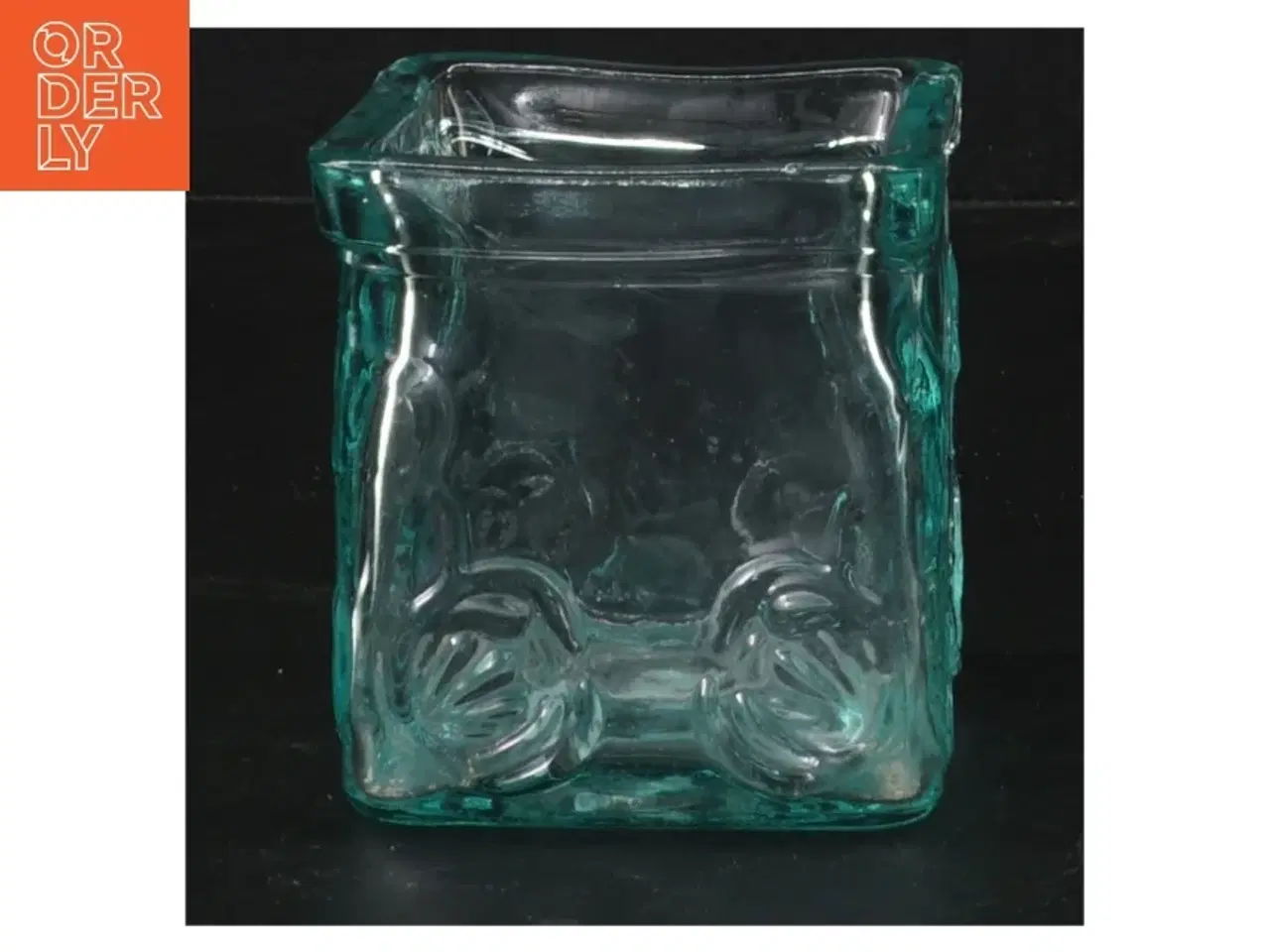 Billede 1 - Glas Vase (str. 8x7,5 cm)